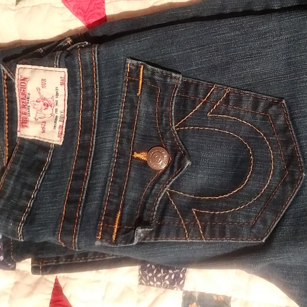 True Religion Dark denim jeans